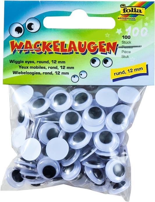 Produktbild Folia Wackelaugen