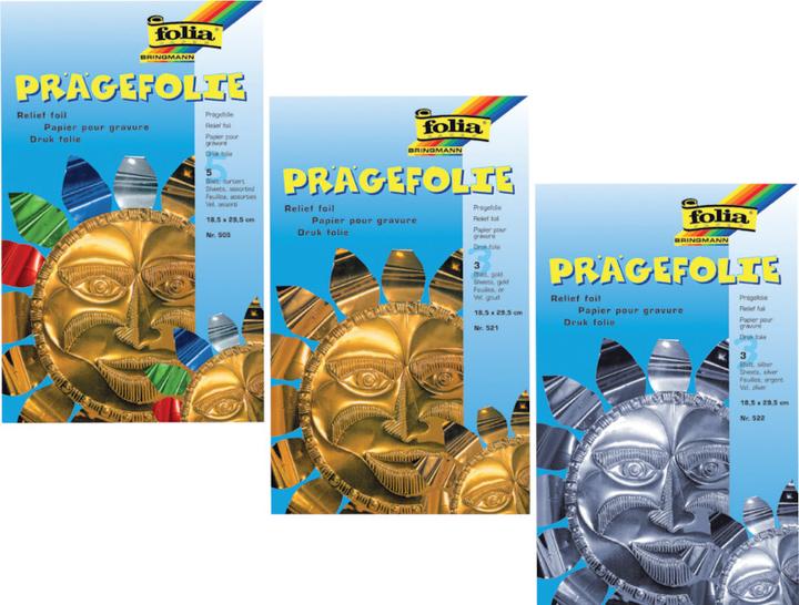 Actual product image Folia Embossing foils (70 g/m², 3 x)