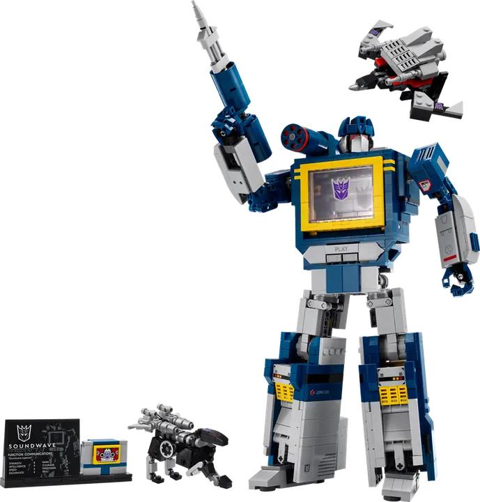 Produktbild LEGO Transformers: Soundwave (10358, LEGO Icons)