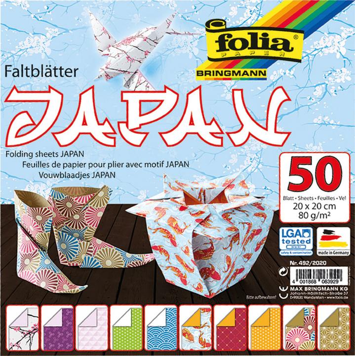 Produktbild Folia Faltblätter Japan (80 g/m², 50x)
