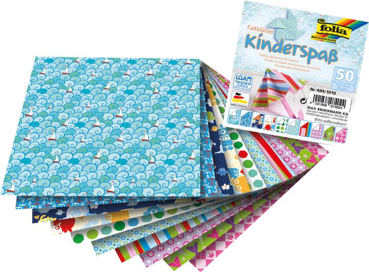 Actual product image Folia Leaflets children fun (80 g/m², 50x)