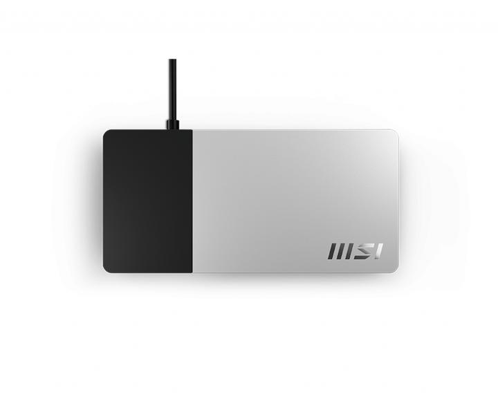 Actual product image MSI USB-C Docking Station Gen 2 USB 3.2 Gen 2 (3.1 Gen 2) Type-C (USB-C, 9 ports)