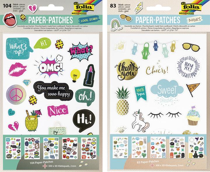 Produktbild Folia Paper-Patches (300 Sticker)