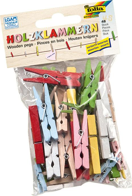Image du produit Folia pinces en bois