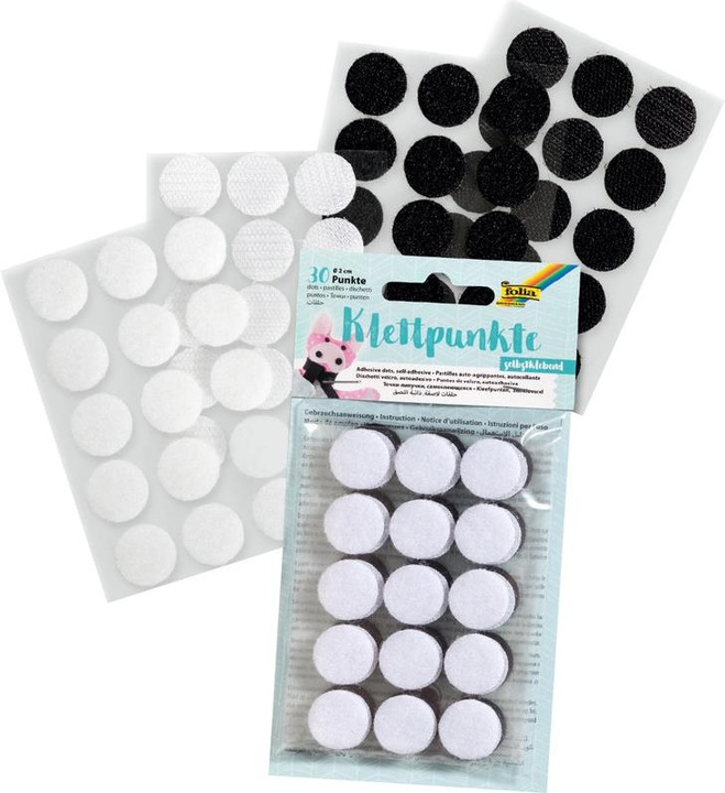 Actual product image Folia Velcro points (20 mm)