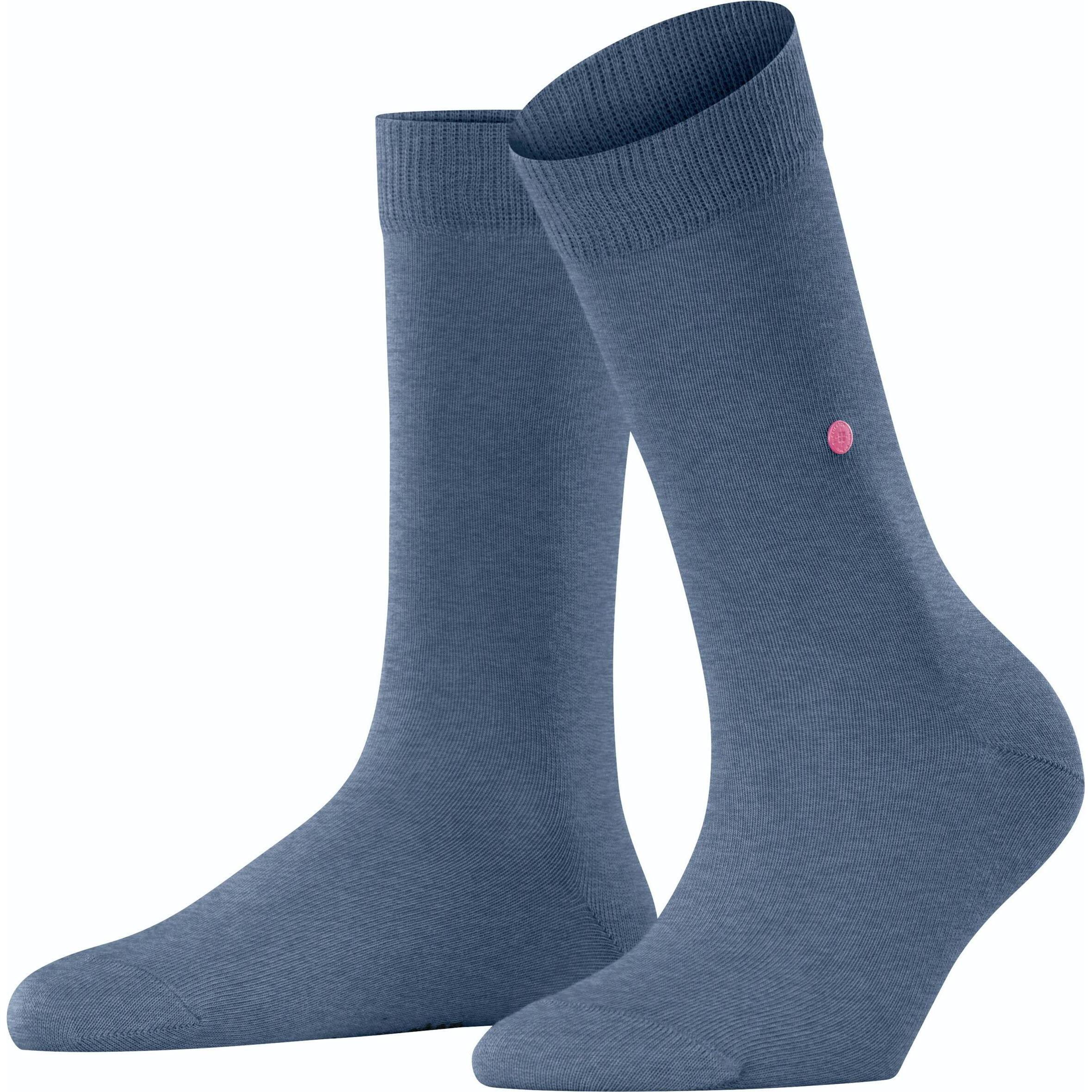 Burlington, Damen, Socken, Socken Casual Bequem sitzend, Blau, (36 - 41)