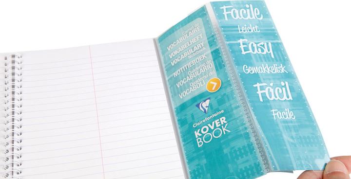 Image du produit Clairefontaine Vokabelheft Koverbook (A1, À rayures)