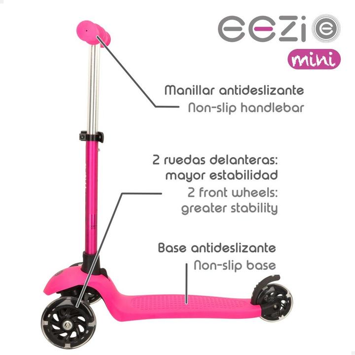 Produktbild Colorbaby Roller Polyurethan Aluminium Pink