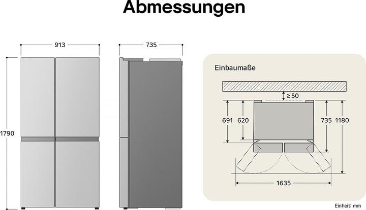 Produktbild LG GSJC41EPPE (641 l)