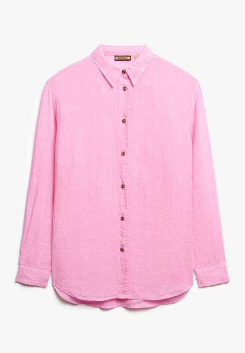 Produktbild Superdry Lässiges Hemd aus Leinen im Boyfriend-Stil (M)
