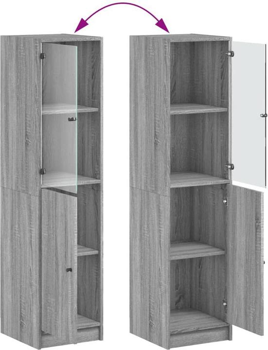 Image du produit vidaXL Highboard (37 x 35 x 142 cm)
