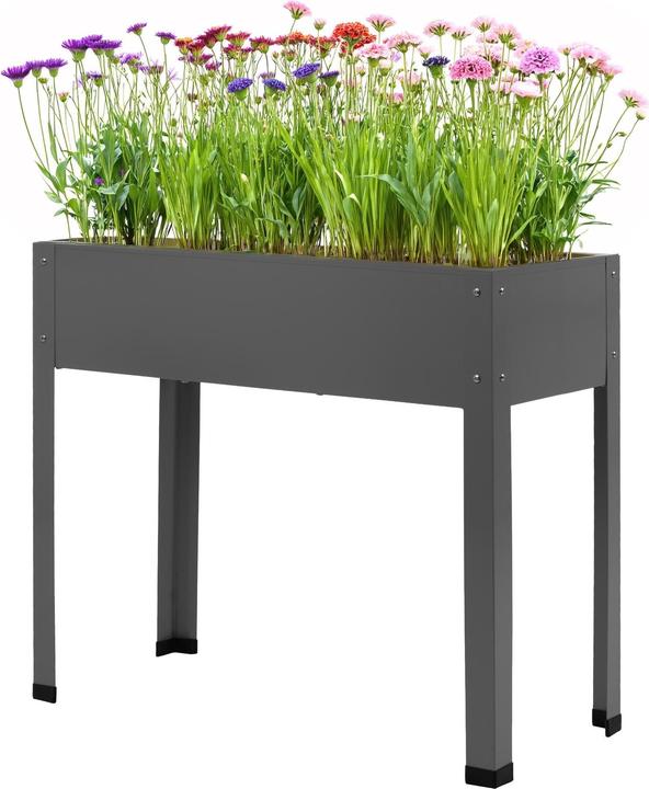 Produktbild Cocon Hochbeet 85 x 50 x 80 cm, Anthrazit