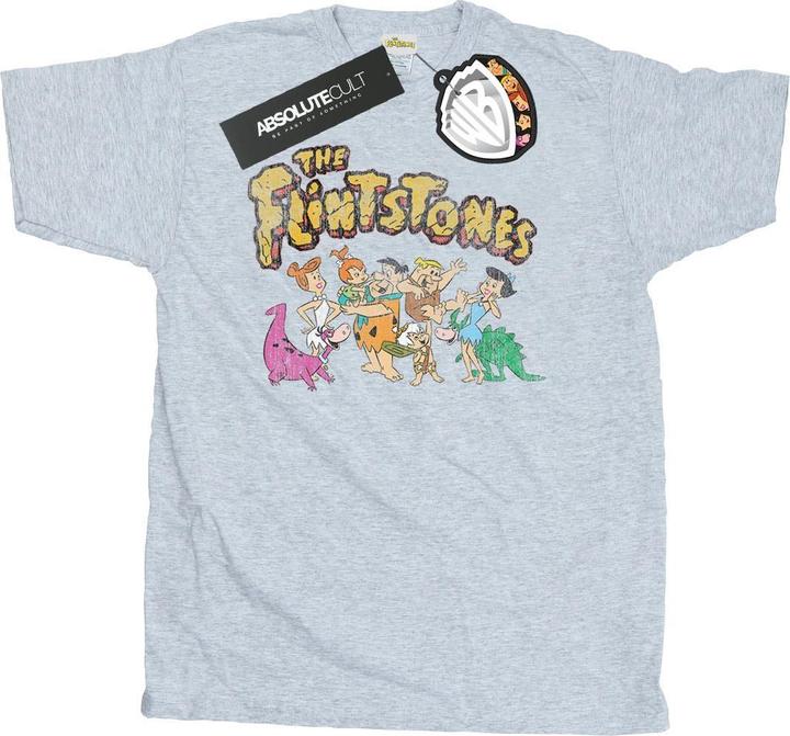Produktbild The Flintstones Group Distressed TShirt (XL)