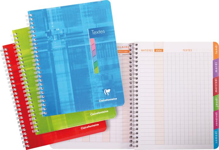 Immagine prodotto Clairefontaine Quaderno a spirale con modulo (17 x 22 cm, Copertina morbida)