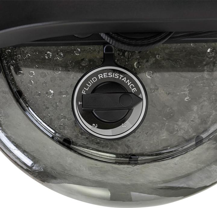 Produktbild Fluid Rower Apollo Plus Black Wasser Rudergerät Dual Rail