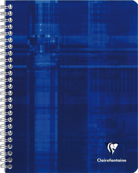 Actual product image Clairefontaine Spiralheft (17 x 22 cm, Checked, Hardcover)