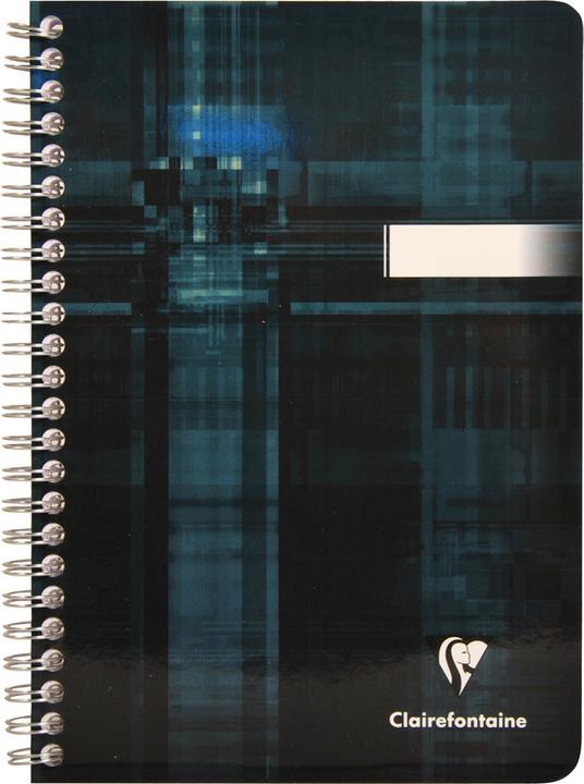 Actual product image Clairefontaine Spiral notebook (A5, Checked, Hardcover)