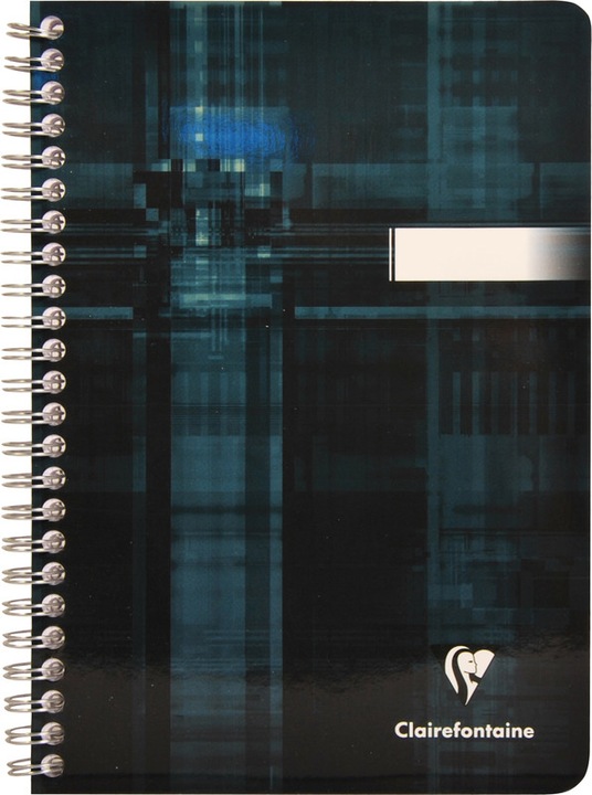 Image du produit Clairefontaine Cahier à spirales (A5, Quadrillé, Couverture souple)