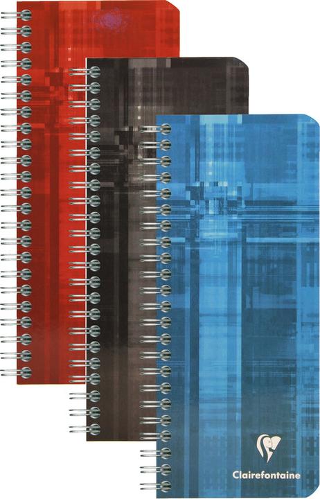 Actual product image Clairefontaine Spiral notebook (Special, Checked, Hardcover)