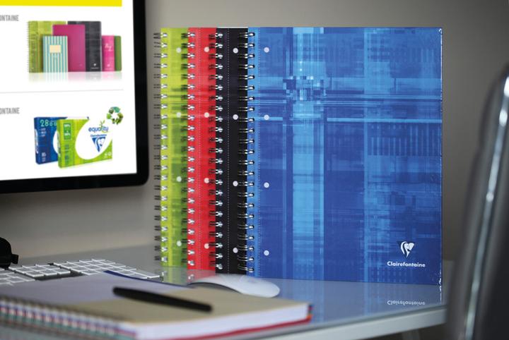 Image du produit Clairefontaine Conférence sur la brochure en spirale (A4+, Quadrillé, Couverture rigide)