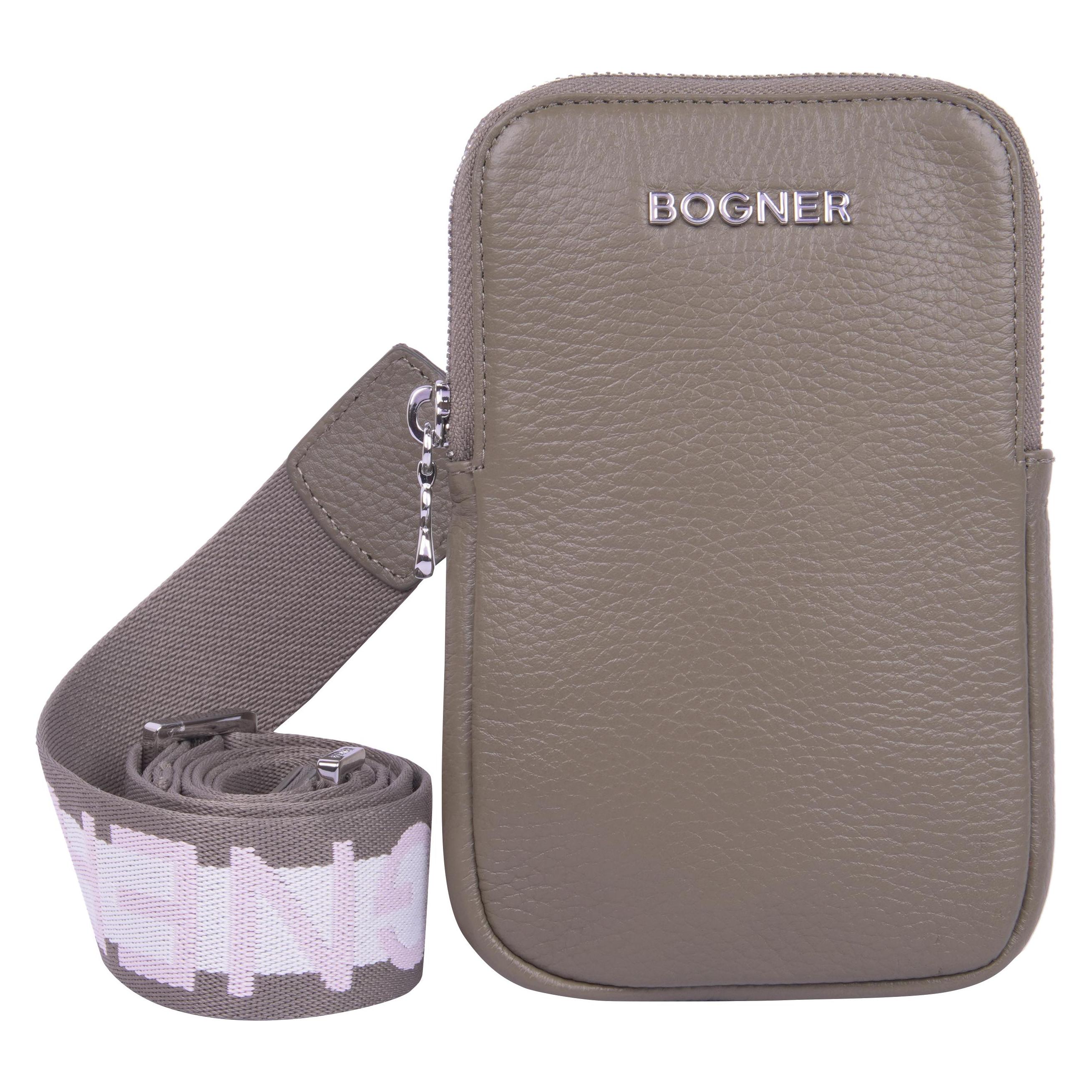 Bogner, Damen, Handtasche, Umhängetasche Andermatt Johanna Phonecase Lvz, Grün