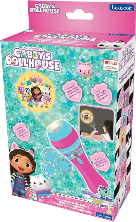 Image du produit Lexibook Gabby's Dollhouse projector & Flashlight (LTC050GDH) (Multilingue)