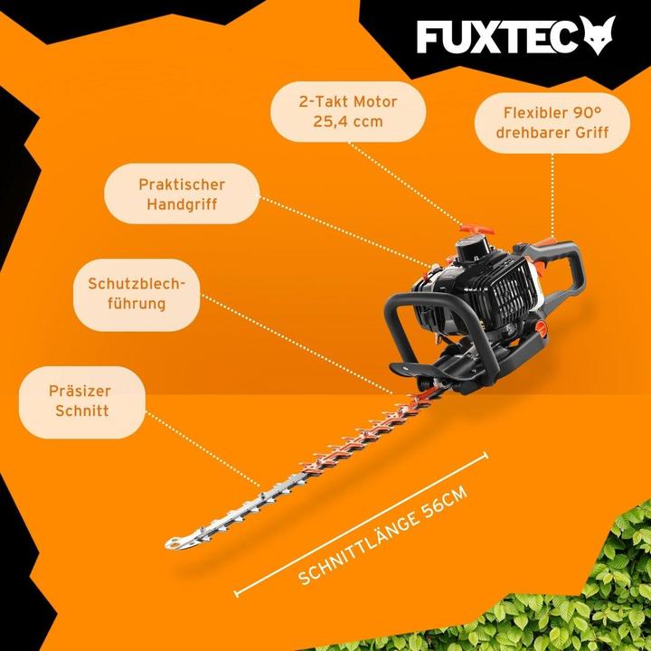 Actual product image Fuxtec Benzin-Heckenschere FX-MH123ECO (Petrol)