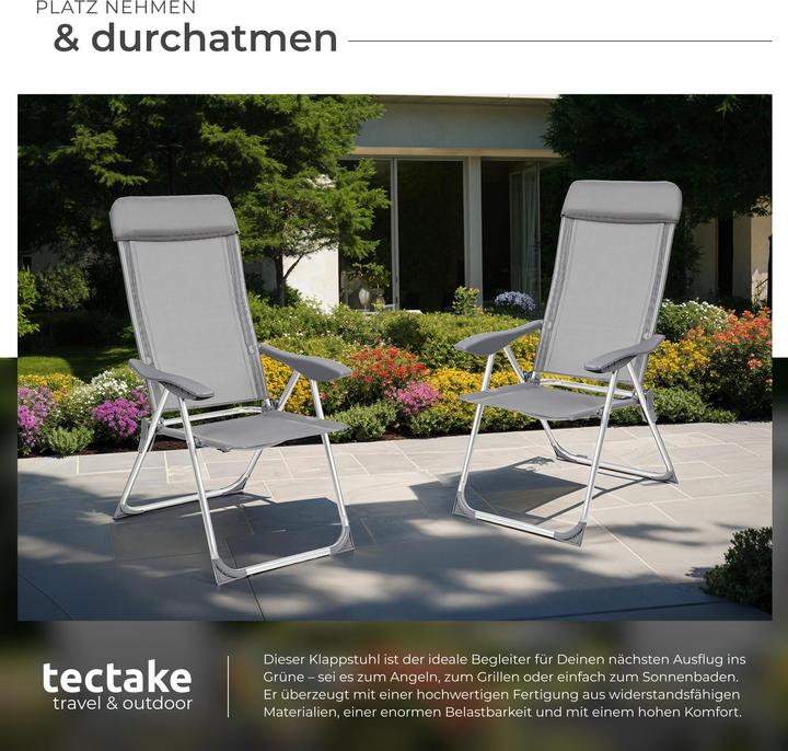 Produktbild tectake Gartenstuhl