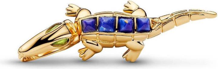Image du produit Pandora Charme d'alligator (14ct jaune doré)