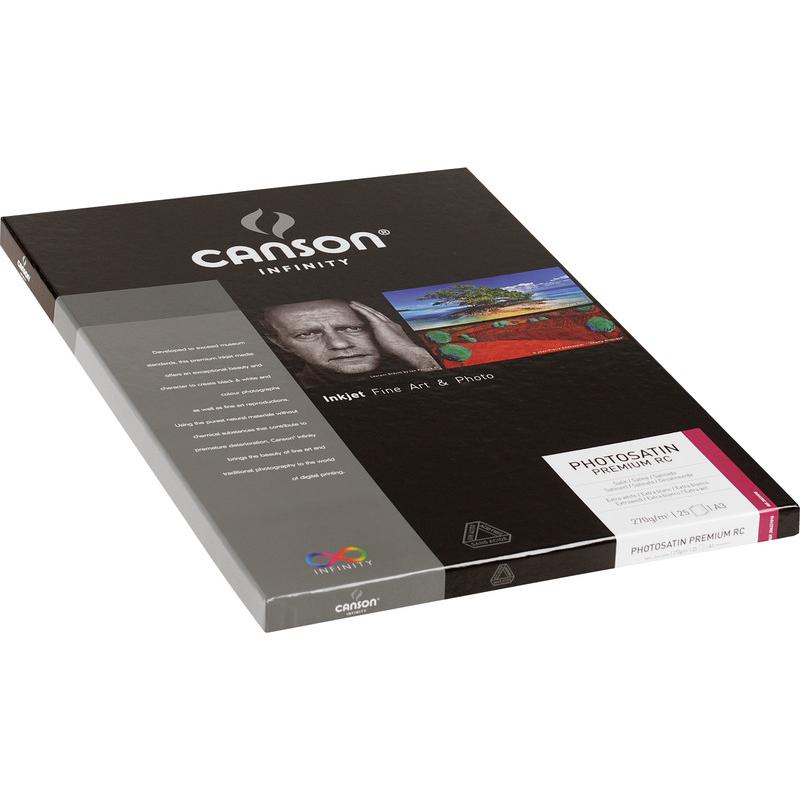 Thumbnail - Canson Infinity Fotopapier PhotoSatin Premium RC (270 g/m², A3, 25 x), Fotopapier, Weiss