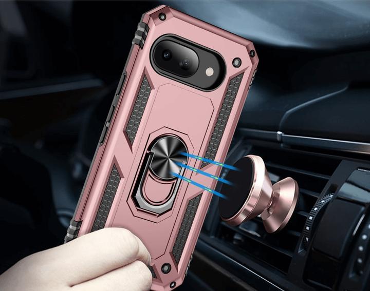 Image du produit Cover-Discount Google Pixel 9a - Robustes Back Cover mit Kickstand (Google Pixel 9a)