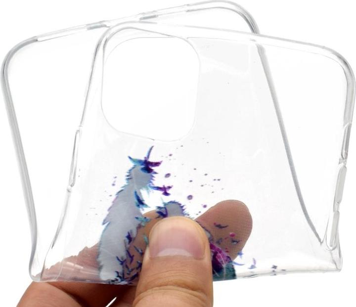 Produktbild Ueli Express iPhone 12 Mini Super Slim Gummi Hülle TPU Federn (Apple iPhone 12 mini)