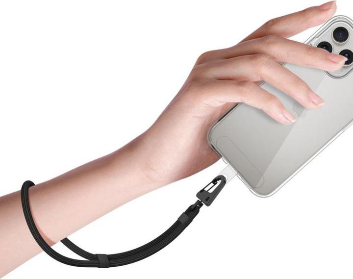 Produktbild Tech-Protect C8s Seil-Handgelenkschlaufe Schwarz