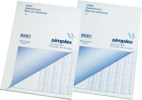 Actual product image Simplex Statistics block (50x)