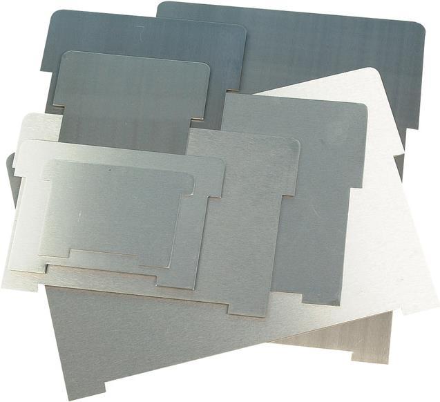 Produktbild Flück Aluminiumplatte zu Karteikasten (A7)