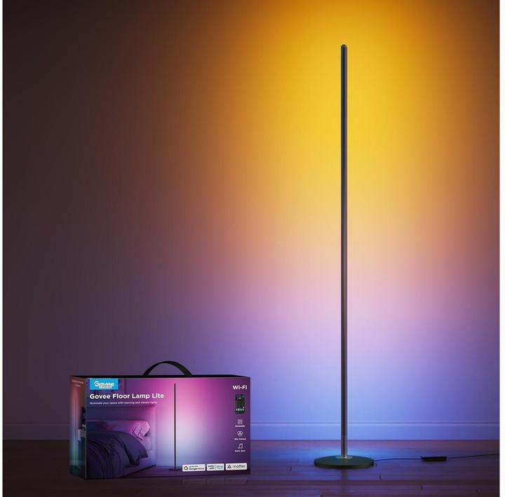 Produktbild Govee RGBICW Floor Lamp With Matter, H8076C13 (2200 lm)