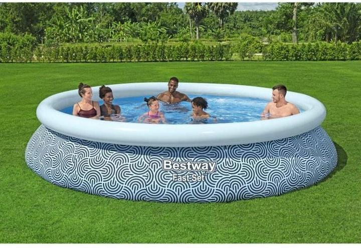 Produktbild Bestway Aufblasbarer Pool Blau 396 x 84 cm