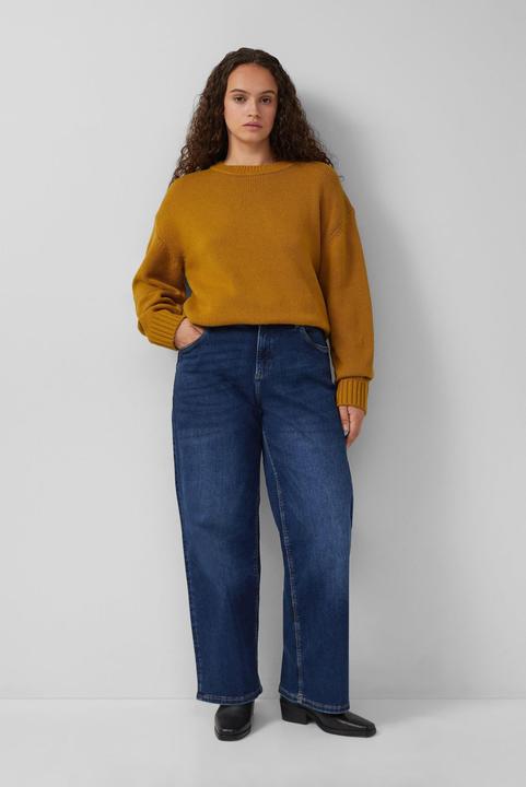 Image du produit s.Oliver Strickpullover Strickpullover aus weicher Baumwollmischung (50)