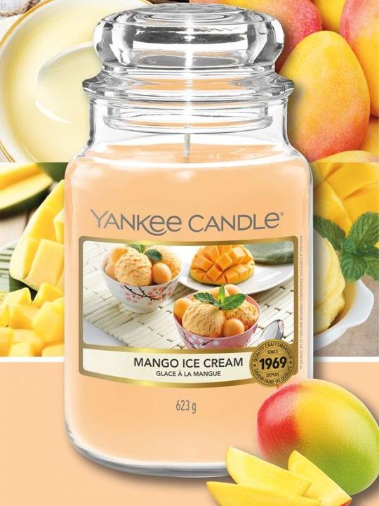 Actual product image Yankee Candle Mango Ice Cream (623 g)