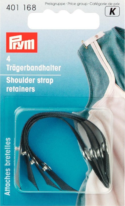 Produktbild Prym Trägerbandhalter zum einnähen, 4 Stk.