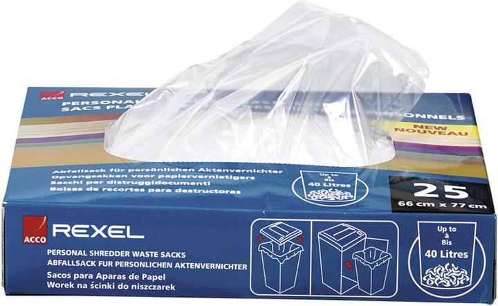 Immagine prodotto Rexel Sacchetti di rifiuti per distruggidocumenti (50 x, 200 l)
