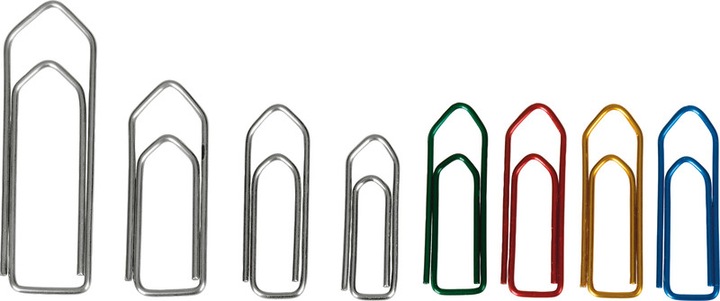 Actual product image Omega Paperclips (1000 x)