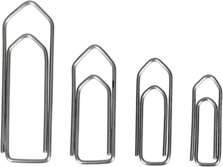 Actual product image Omega paperclips (500 x)