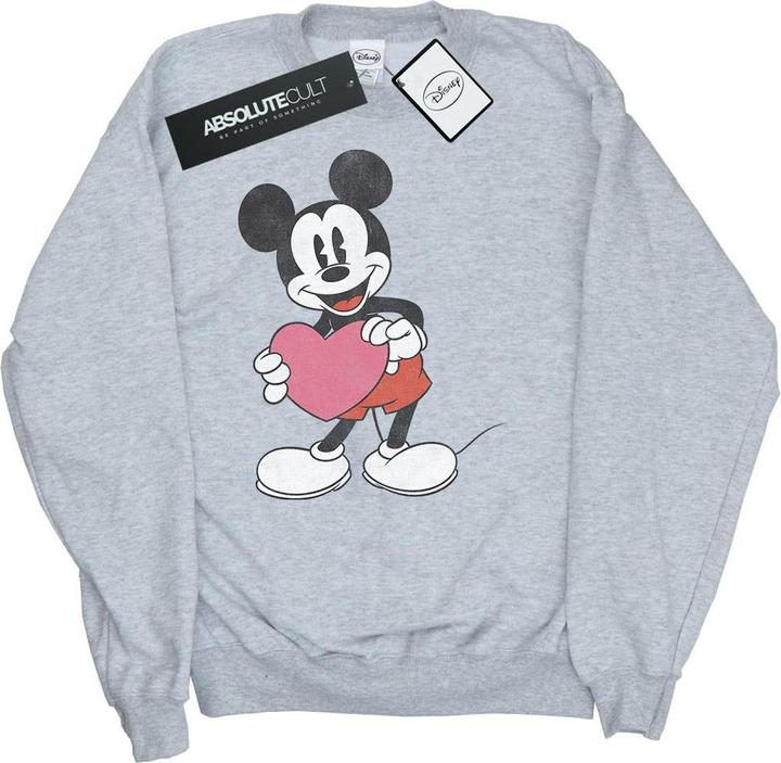 Immagine prodotto Disney Mickey Mouse Valentine Heart Felpa Uomo (XXL)