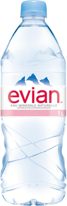 Produktbild Evian Mineralwasser PET (1 x 100 cl)