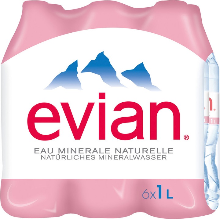 Produktbild Evian Mineralwasser PET (1 x 100 cl)
