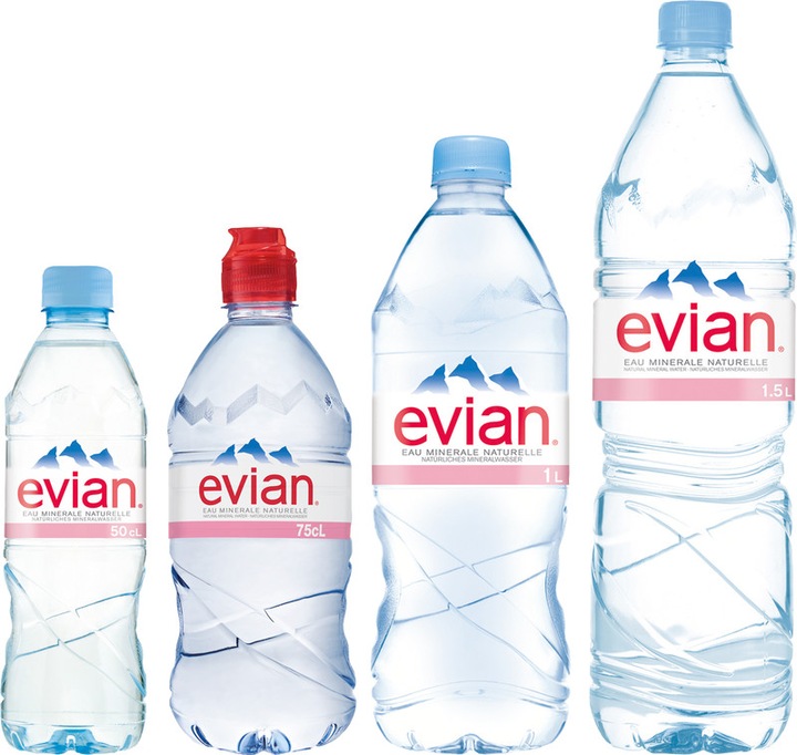 Produktbild Evian Mineralwasser PET (1 x 100 cl)