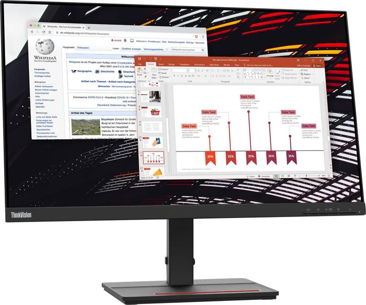Produktbild Lenovo ThinkVision S24e-20 (1920 x 1080 Pixel, 24")