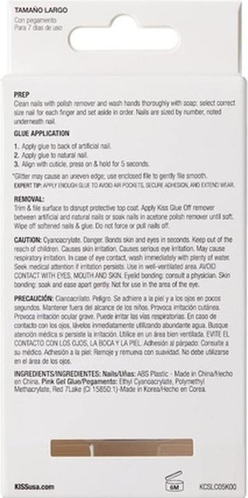 Produktbild KISS Nails - Classy Nails Be-you-tiful (Kunstnägel, Braun)