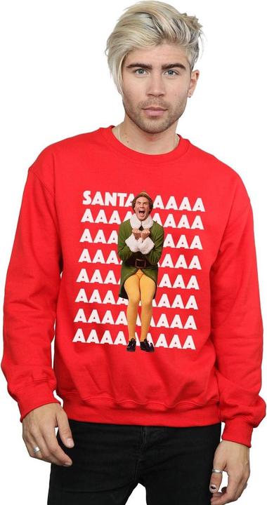 Immagine prodotto Elf Buddy Santa Scream Felpa Uomo (L)